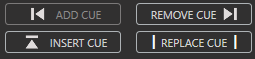 14. Cue Insertion Buttons