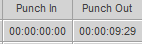 28. Punch/Set Time Points