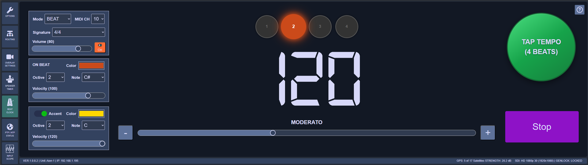 MIDI Beat Clock